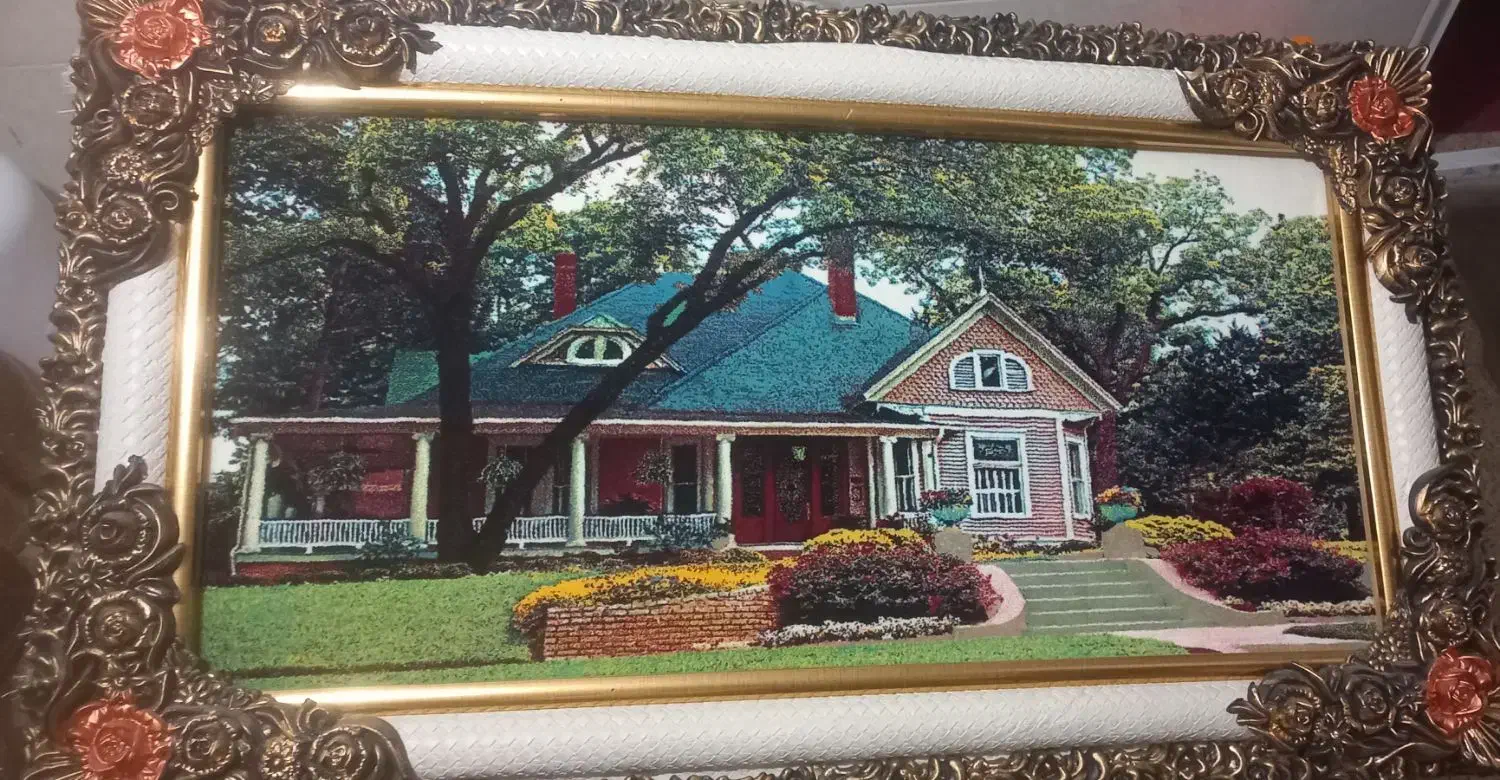 دو عدد تابلو فرش ماشینی در حد نو|تابلو فرش|ملایر, |دیوار