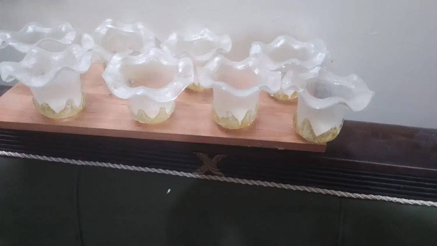 تعدادی حباب لوستر سالم سالم به قیمت مناسب|لوستر و چراغ آویز|کرج, کرج نو|دیوار