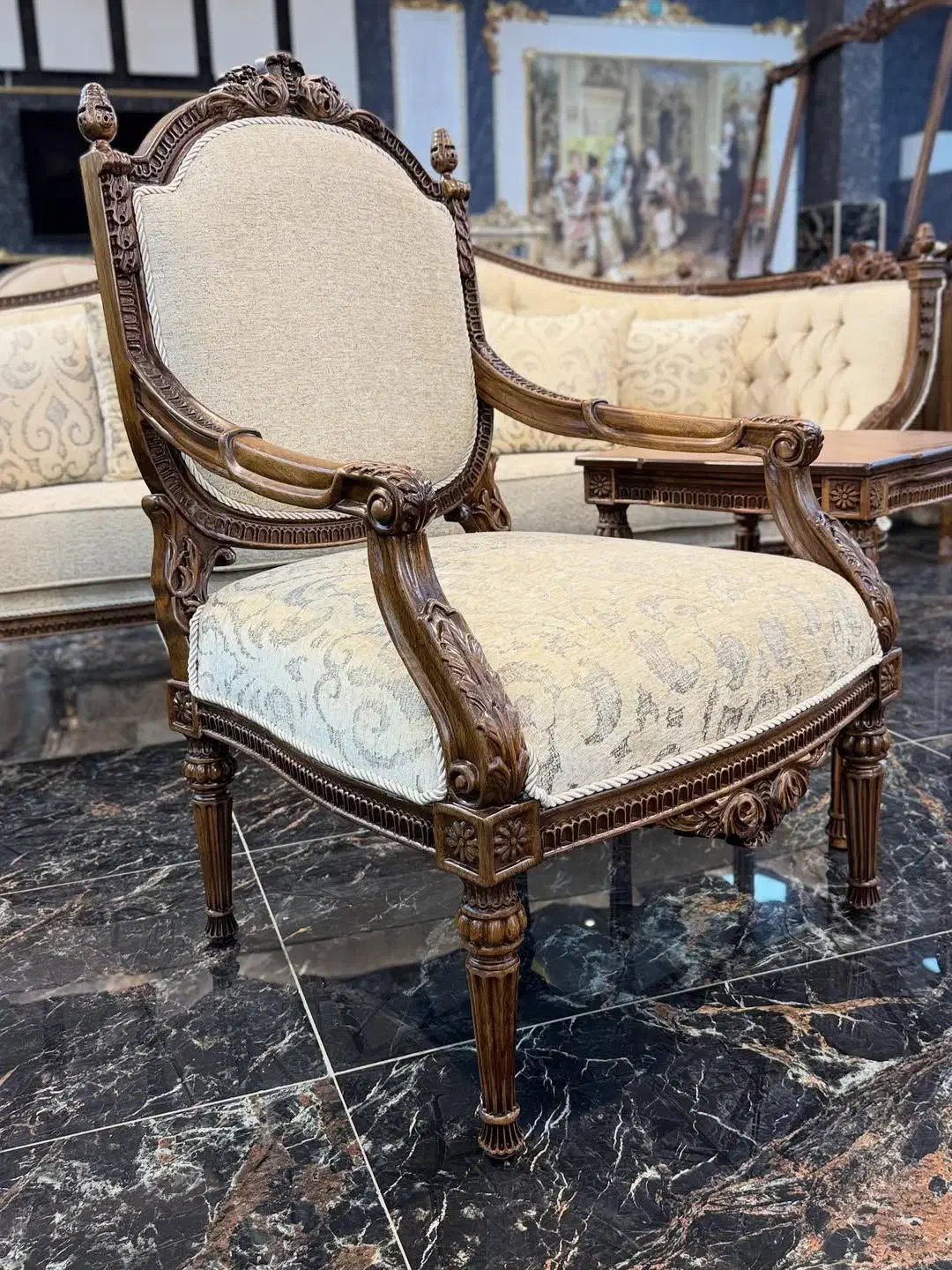 مبل سلطنتی اقساطی|مبلمان خانگی و میز عسلی|مرند, |دیوار