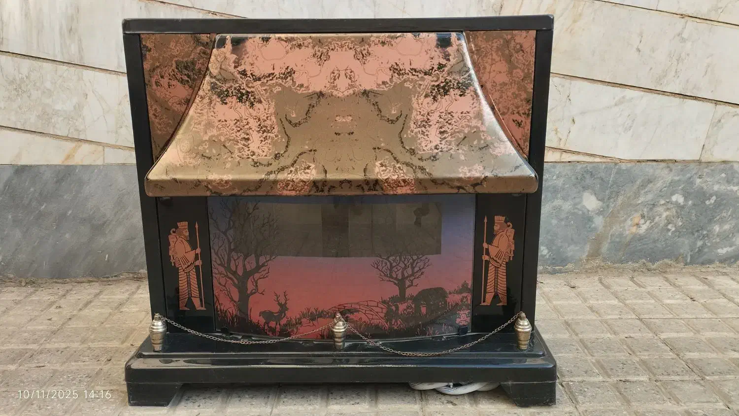 بخاری تکسان خزر طرح شومینه|بخاری، هیتر، شومینه|تهران, والفجر (افسریه)|دیوار