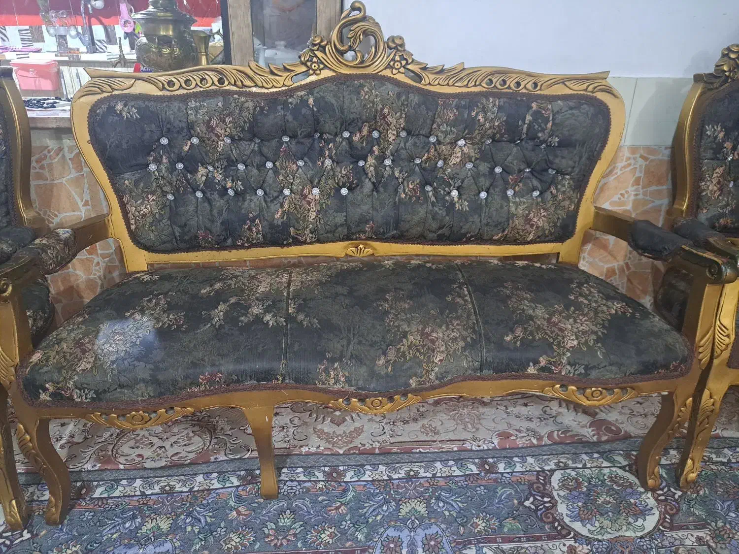 مبل ۷ نفره|مبلمان خانگی و میز عسلی|رودهن, |دیوار