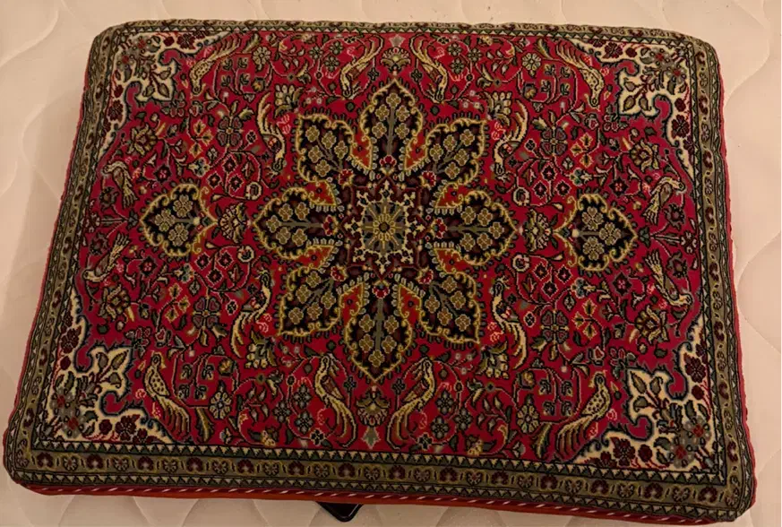 پشتی قدیمی دستباف کرک|پشتی|قم, باجک یک|دیوار