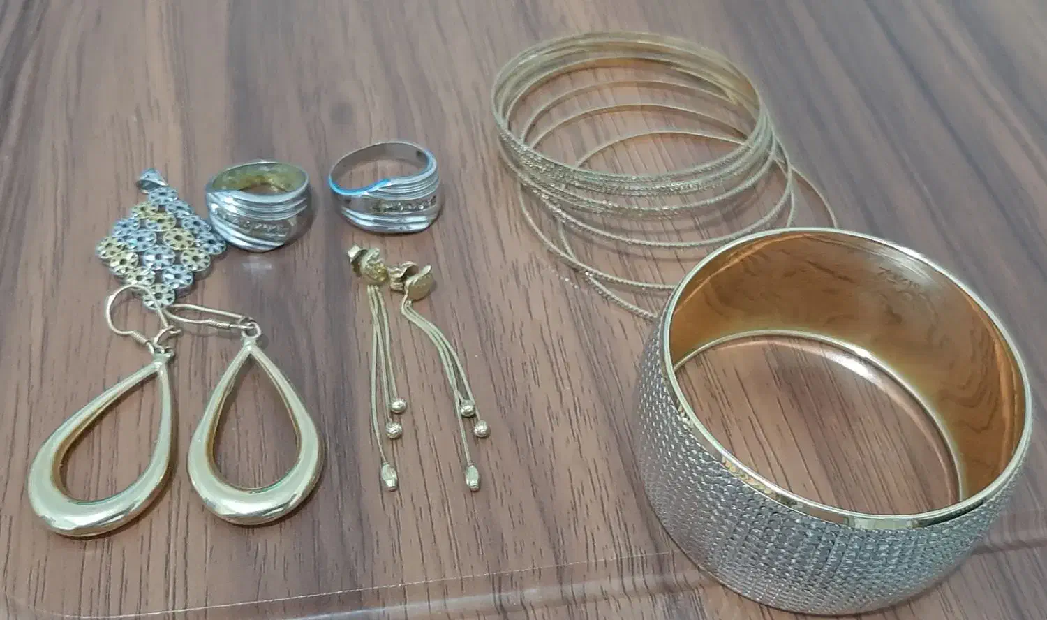 طلا|جواهرات|صحنه, |دیوار