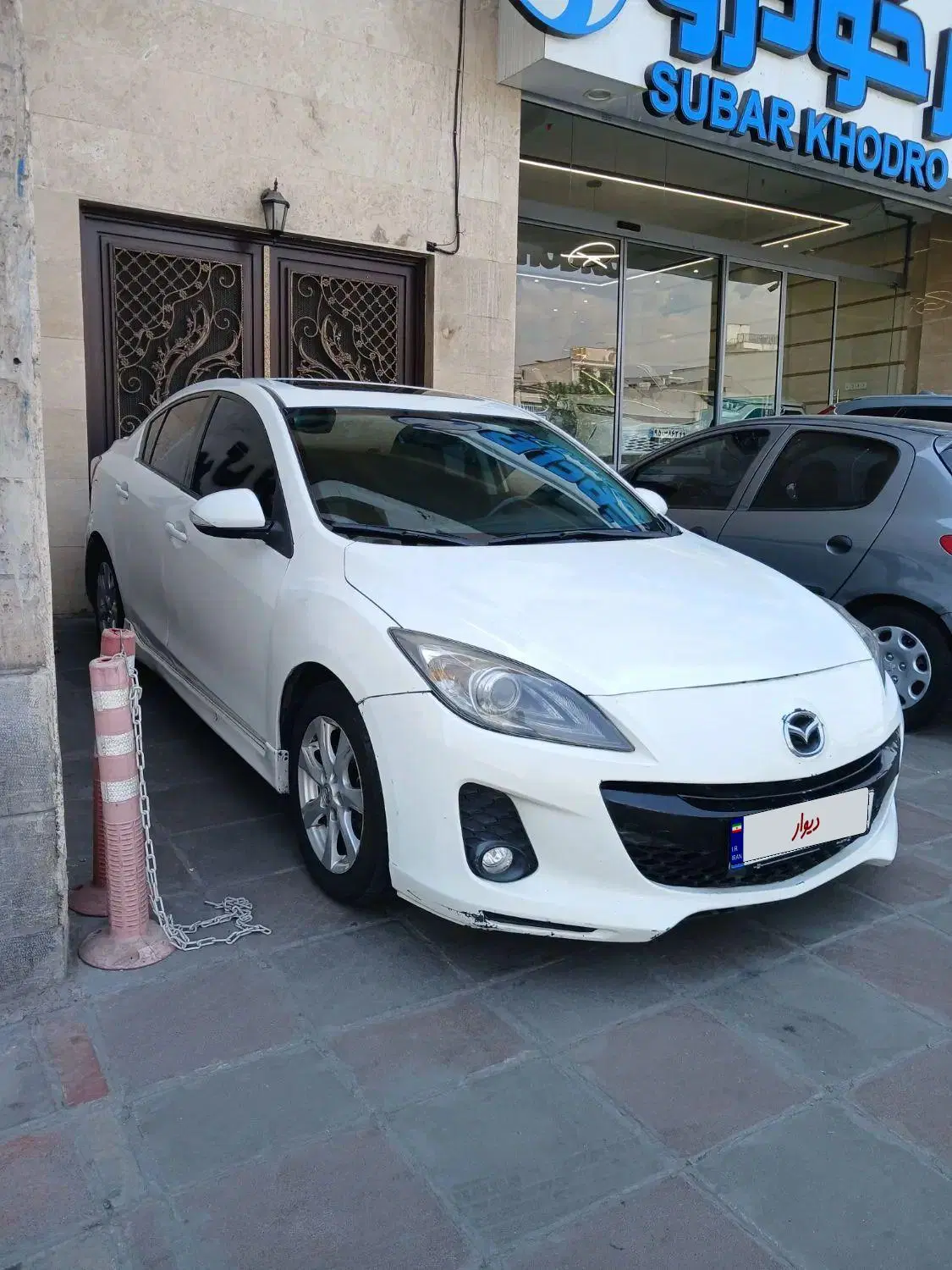 مزدا 3 مدل 90 سفید|خودرو سواری و وانت|تهران, دبستان|دیوار