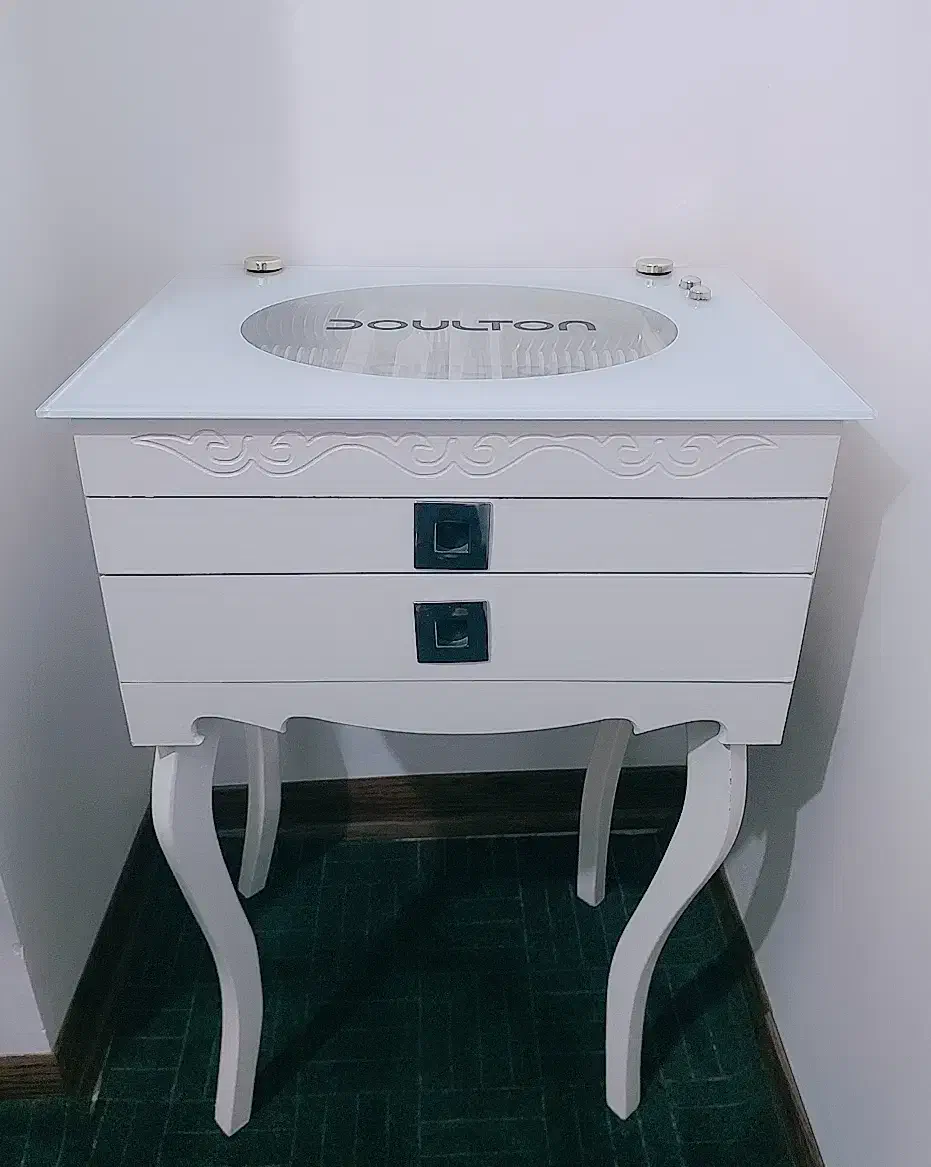 کنسول و جای قاشق و چنگال پایه دار مناسب جهیزیه|بوفه، ویترین، کنسول|قم, شهدا|دیوار