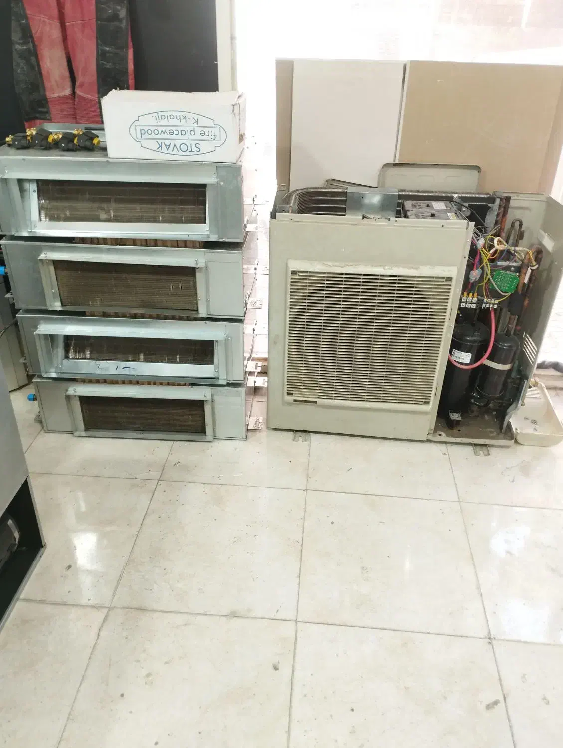 کولر اینورتر VRF داکت 36هزارDV|کولر گازی و فنکوئل|کرج, شهرک کیوانیه(معراج)|دیوار