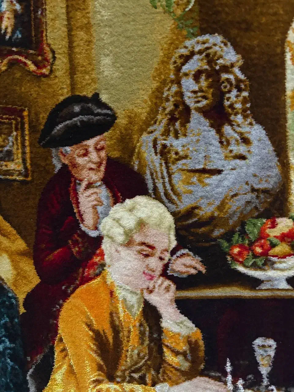 تابلو فرش دستباف طرح فرانسوی ،مینیاتور|تابلو فرش|کرج, فاز ۴ مهرشهر|دیوار