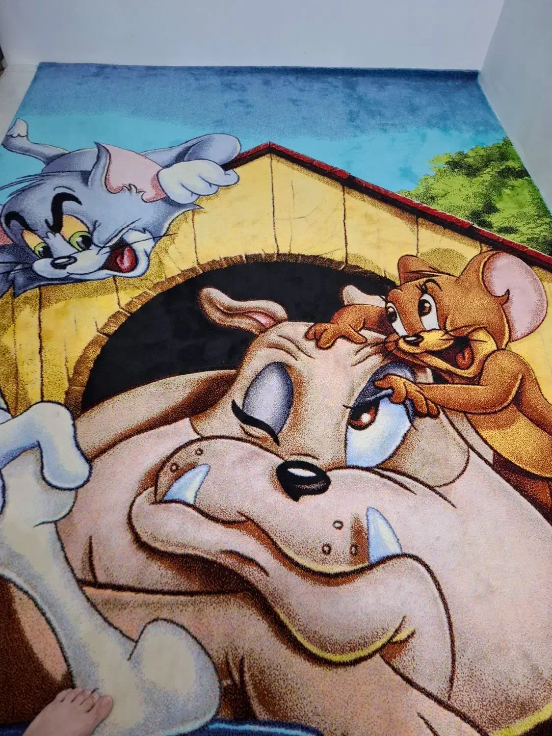 فرش اتاق کودک در حد نو|فرش|کرج, کمالشهر|دیوار