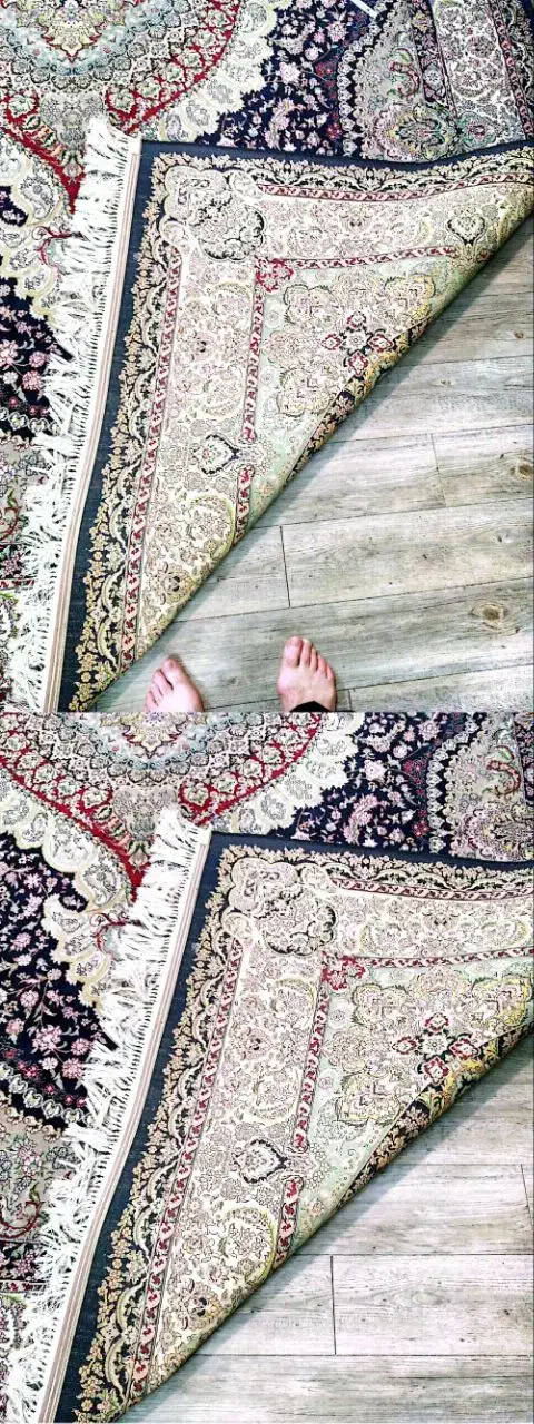 چهارعدد فرش ماشینی ست، تمییز مناسب کافه وخانه|فرش|لنگرود, |دیوار