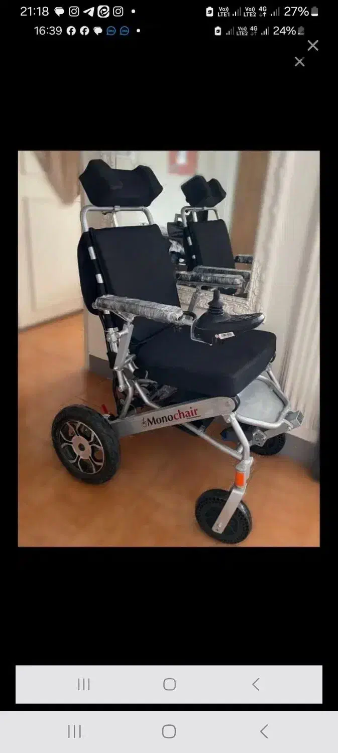 ویلچر برقی مونوچیر|آرایشی، بهداشتی، درمانی|تهران, شهرک نفت|دیوار