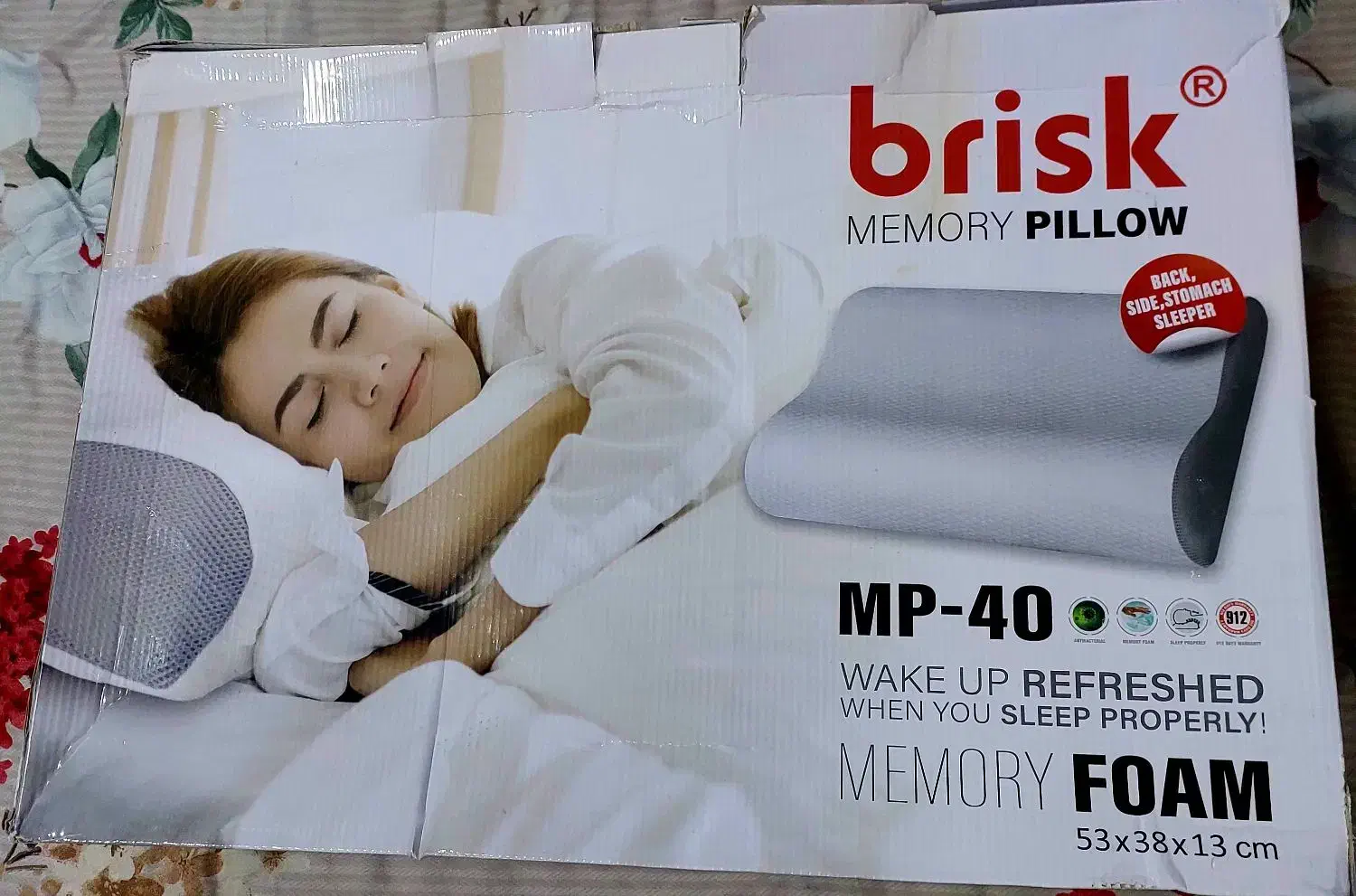 بالشت طبی بریسک مدل MP40|رختخواب، بالش، پتو|سراوان, |دیوار