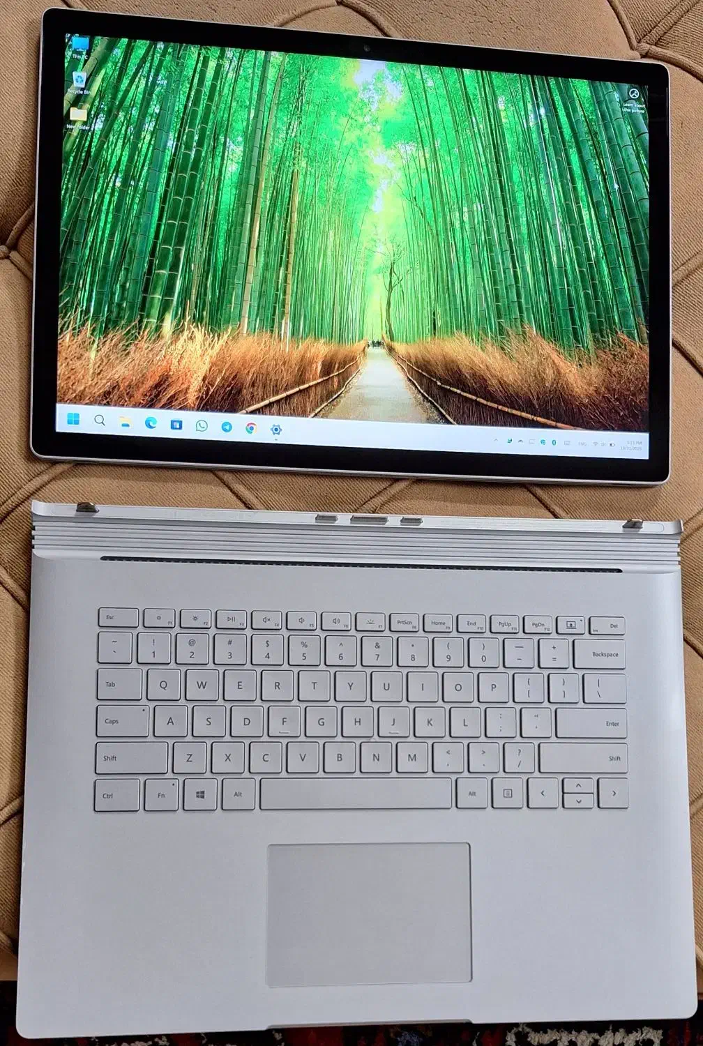 لپتاپ سرفیس بوک۲ ۱۵اینچ surface book 2|رایانه همراه|تبریز, |دیوار