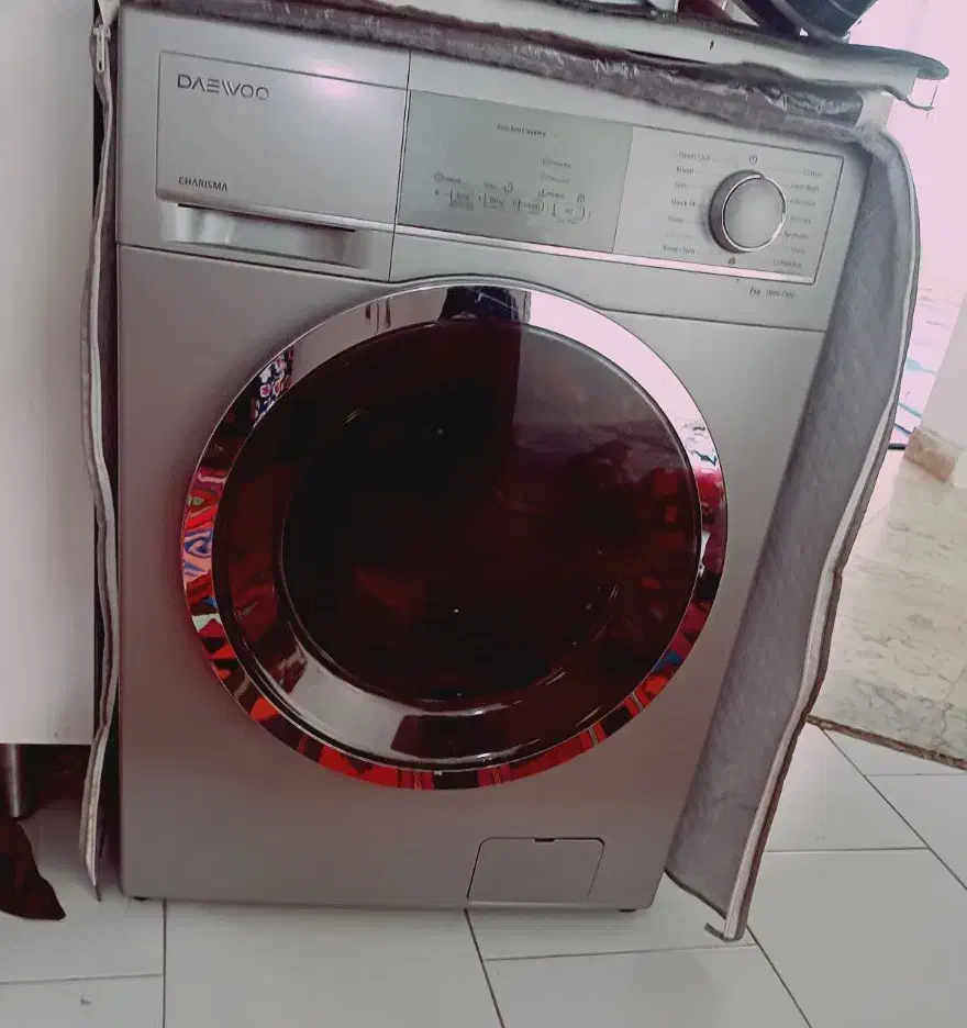 لباسشویی دوو ۸کیلو|ماشین لباسشویی و خشککن لباس|دماوند, گیلاوند|دیوار