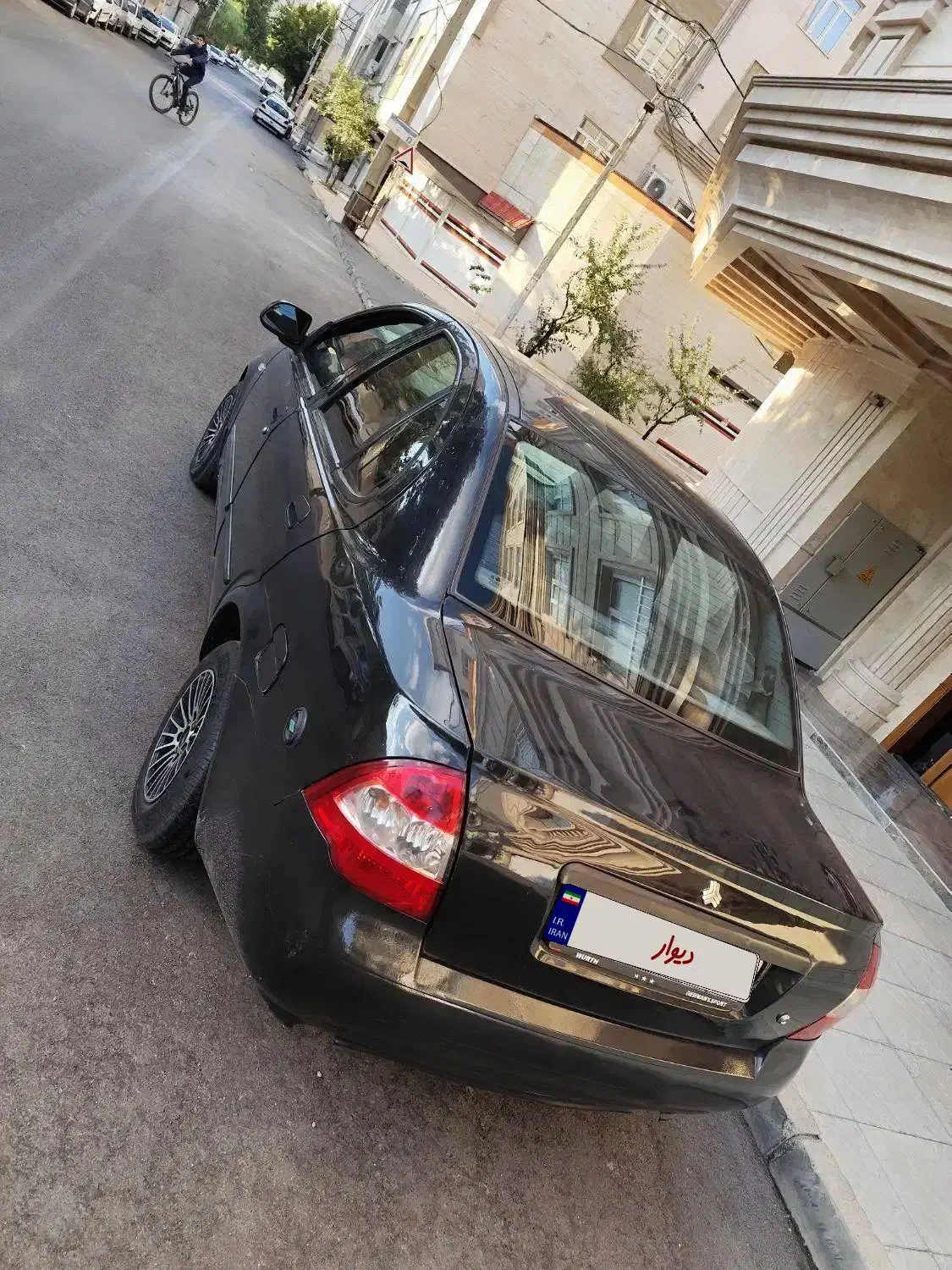 تیبا ۱ مدل ۹۵ مشکی|خودرو سواری و وانت|ارومیه, |دیوار