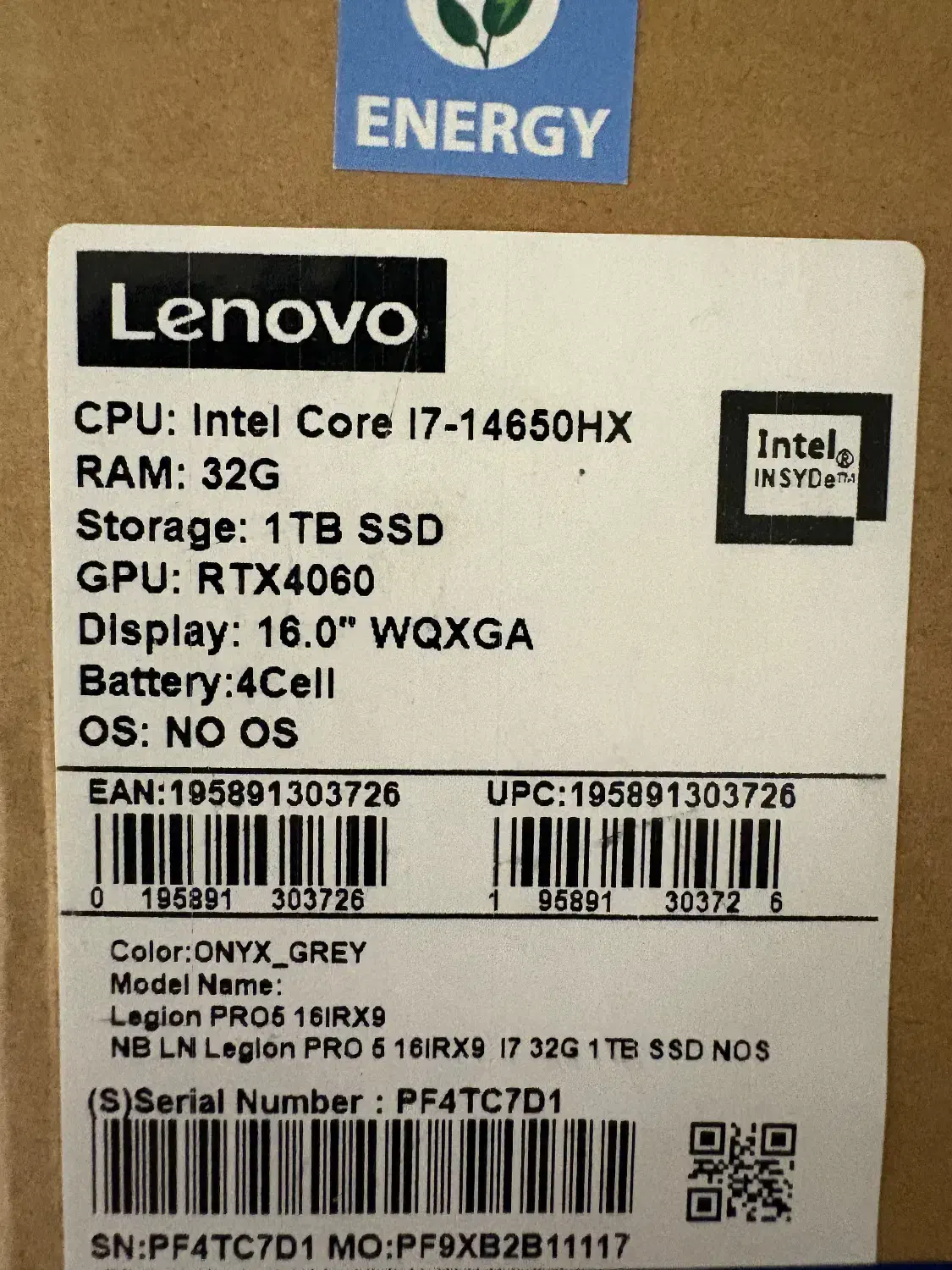 لپ تاپ لنوو لیجیون پرو ۵|رایانه همراه|خمینی‌شهر, |دیوار