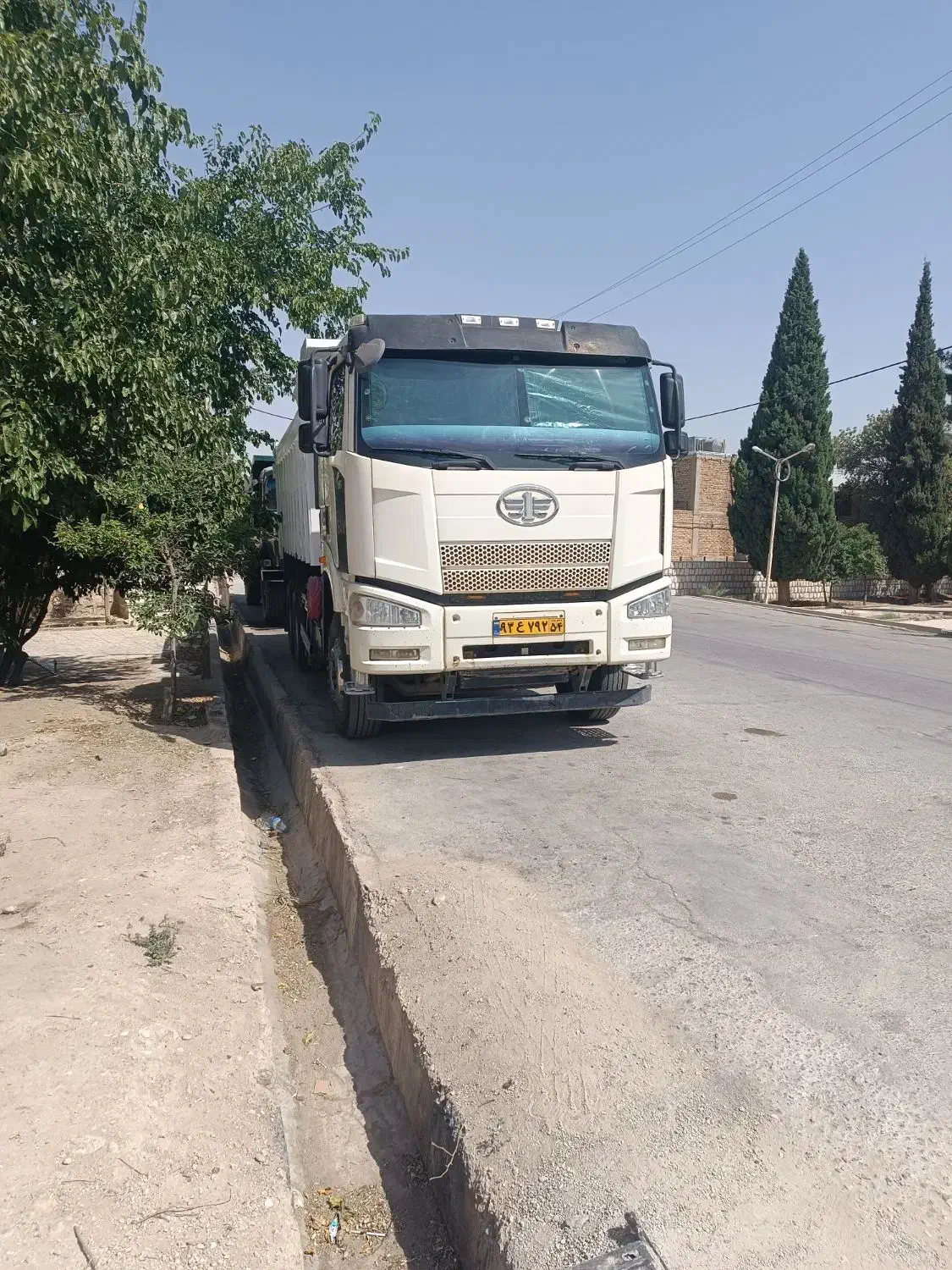 ده چرخ کمپرسی فاو مدل97تازه تعمیر|خودرو سنگین|اردکان, |دیوار