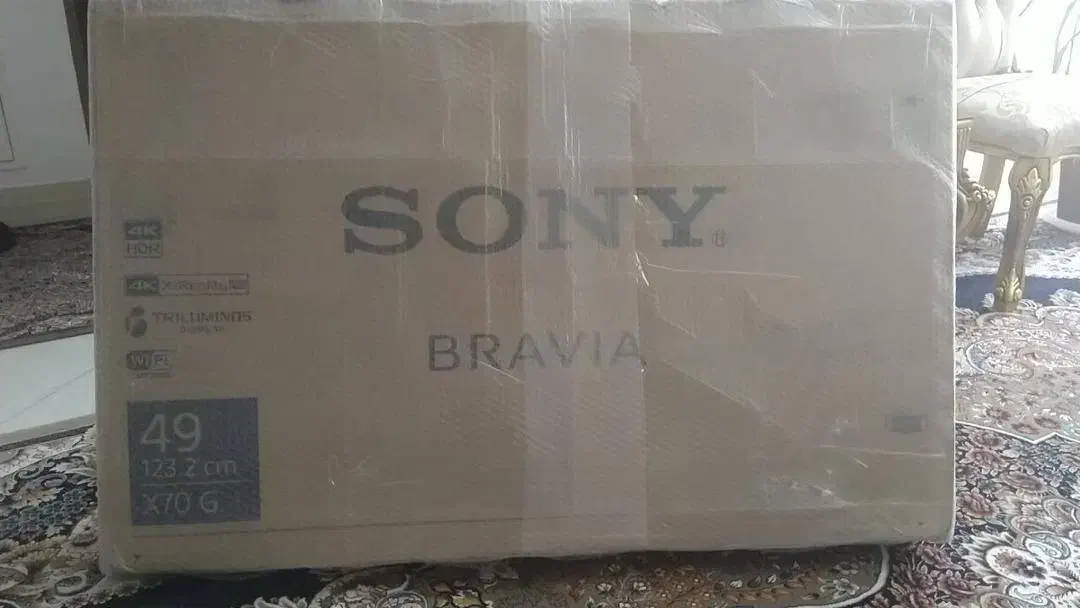 تلویزیون Sony 49 اینچ 4K ـ کمکارکرد (در حد نو)|تلویزیون و پروژکتور|شاهرود, |دیوار