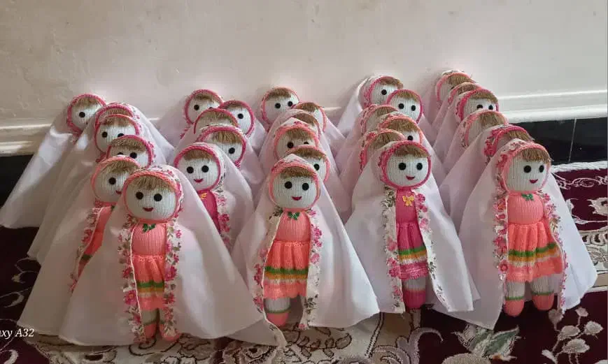 عروسک بافتنی عبادت|صنایع دستی و سایر لوازم تزئینی|بندرعباس, |دیوار