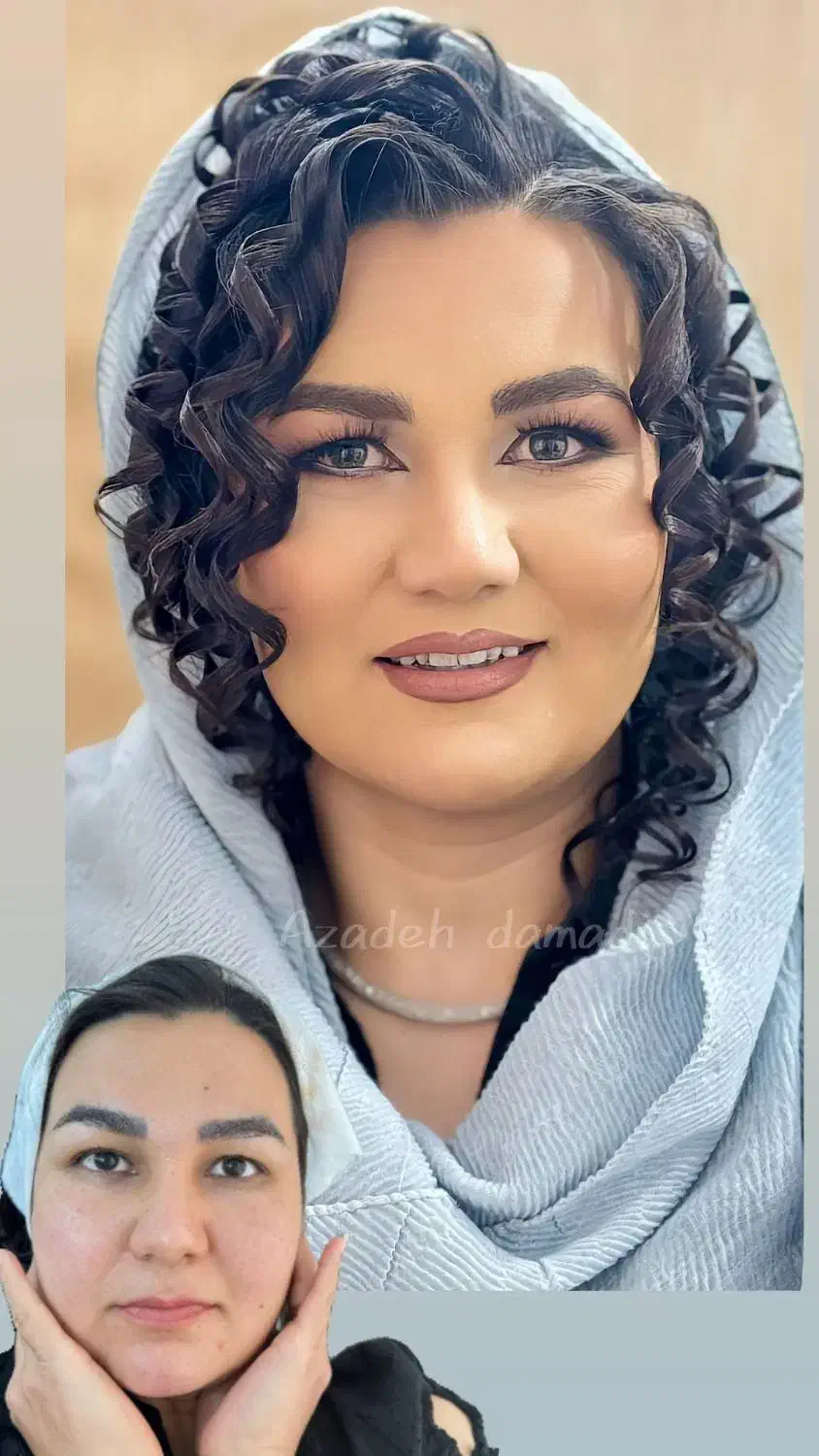 میکاپ وشنیون تخصصی عروس|خدمات آرایشگری و زیبایی|مشهد, رضاشهر|دیوار