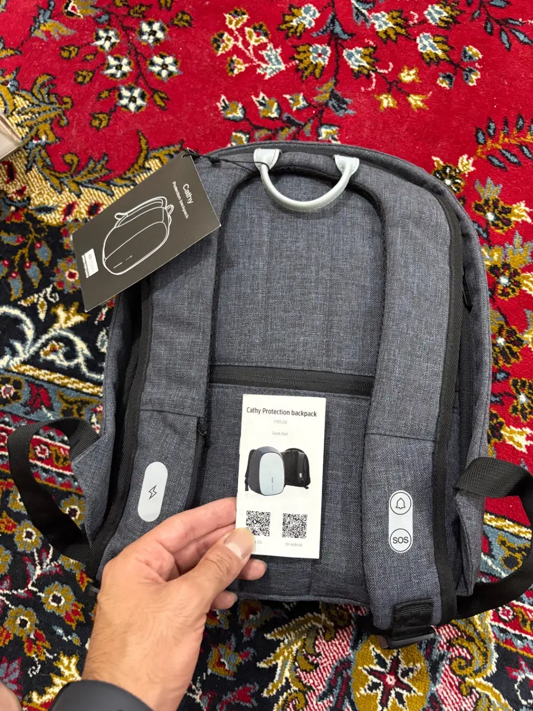 کوله پشتی هوشمند cathy|لوازم جانبی موبایل و تبلت|بوشهر, |دیوار