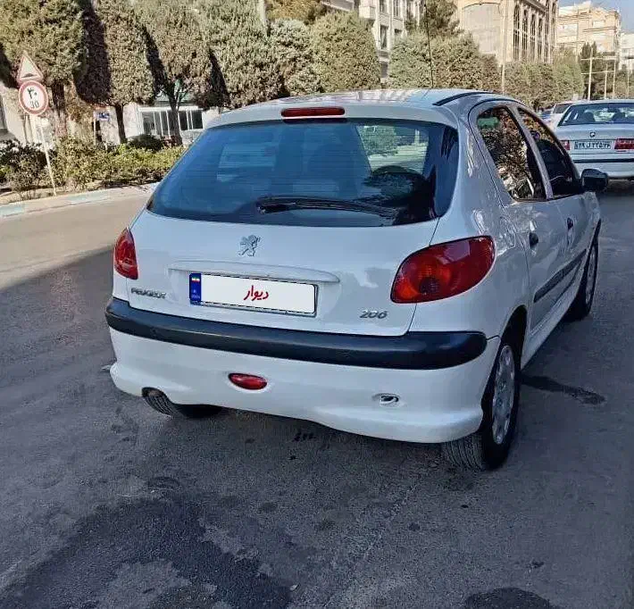پژو ۲۰۶ تیپ ۵ درجه یک|خودرو سواری و وانت|نیشابور, شهرک فرهنگیان|دیوار