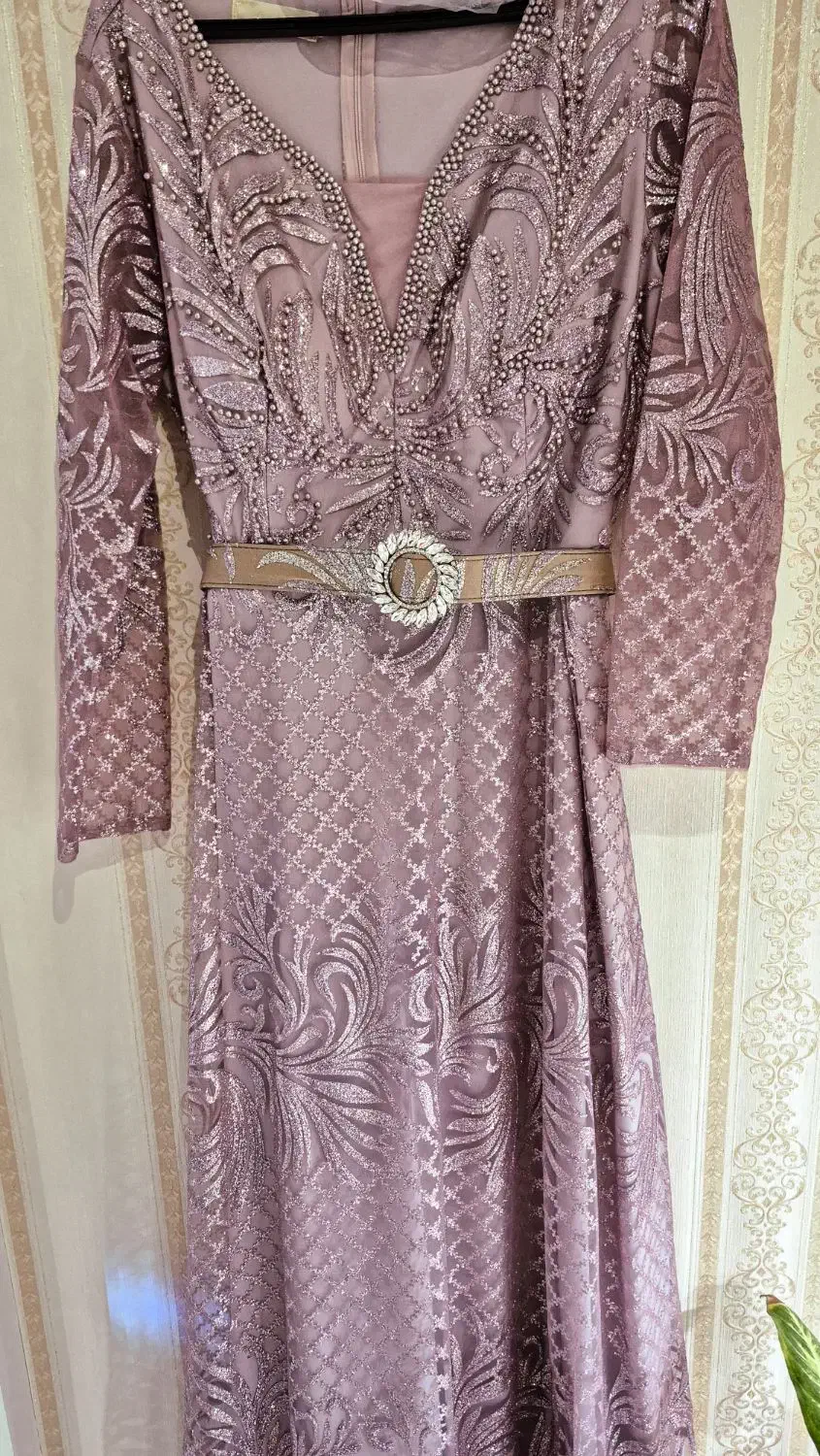 پیراهن مجلسی در حد نو|لباس|لنگرود, |دیوار