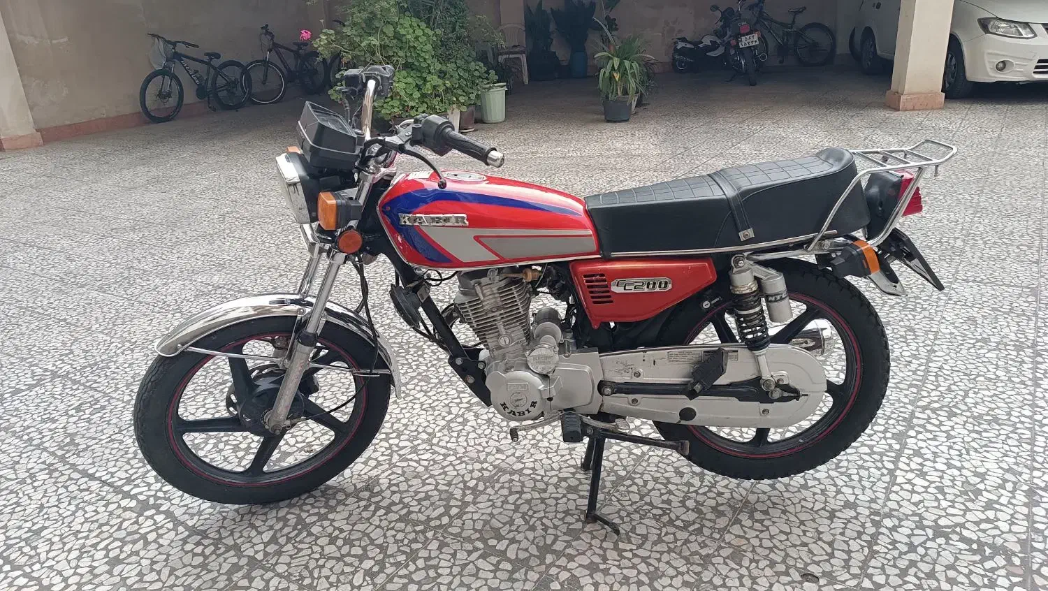 هوندا کبیر ۲۰۰|موتورسیکلت|رشت, رودبارتان|دیوار