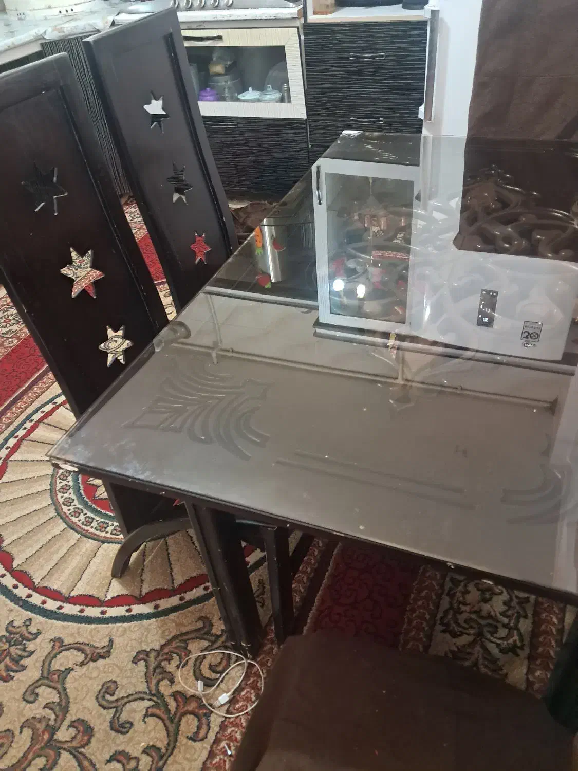 میز ناهارخوری|میز و صندلی غذاخوری|نیریز, |دیوار