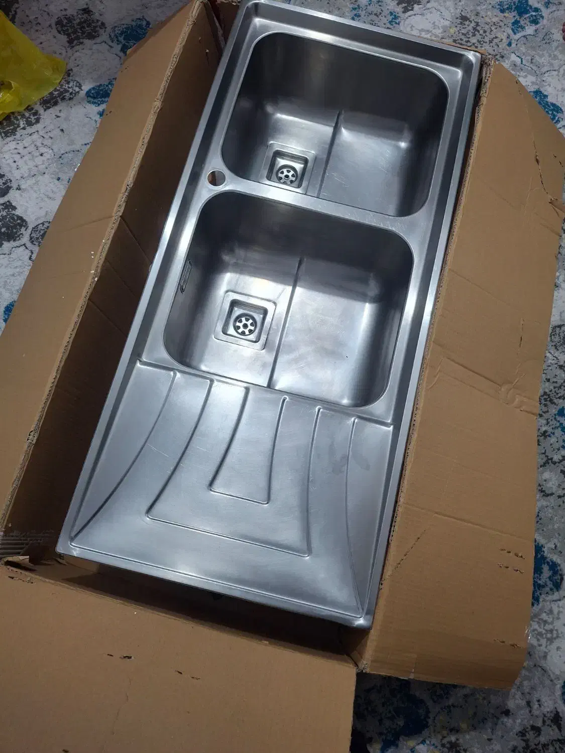 سینک ظرفشویی|مصالح و تجهیزات ساختمان|خرم‌آباد, |دیوار