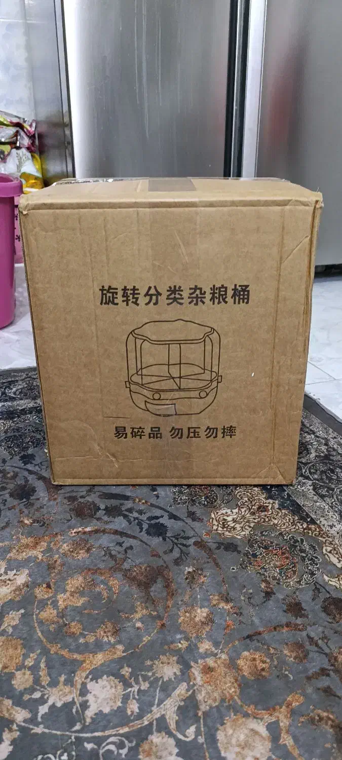 جا حبوباتی چرخان شش عددی گل|ظروف نگهدارنده، پلاستیکی، یک‌بارمصرف|شیراز, پودنک|دیوار