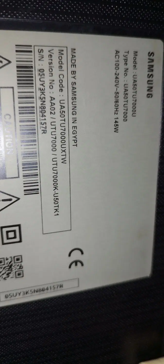 Tv 50 4K samsung|تلویزیون و پروژکتور|کرج, المهدی|دیوار