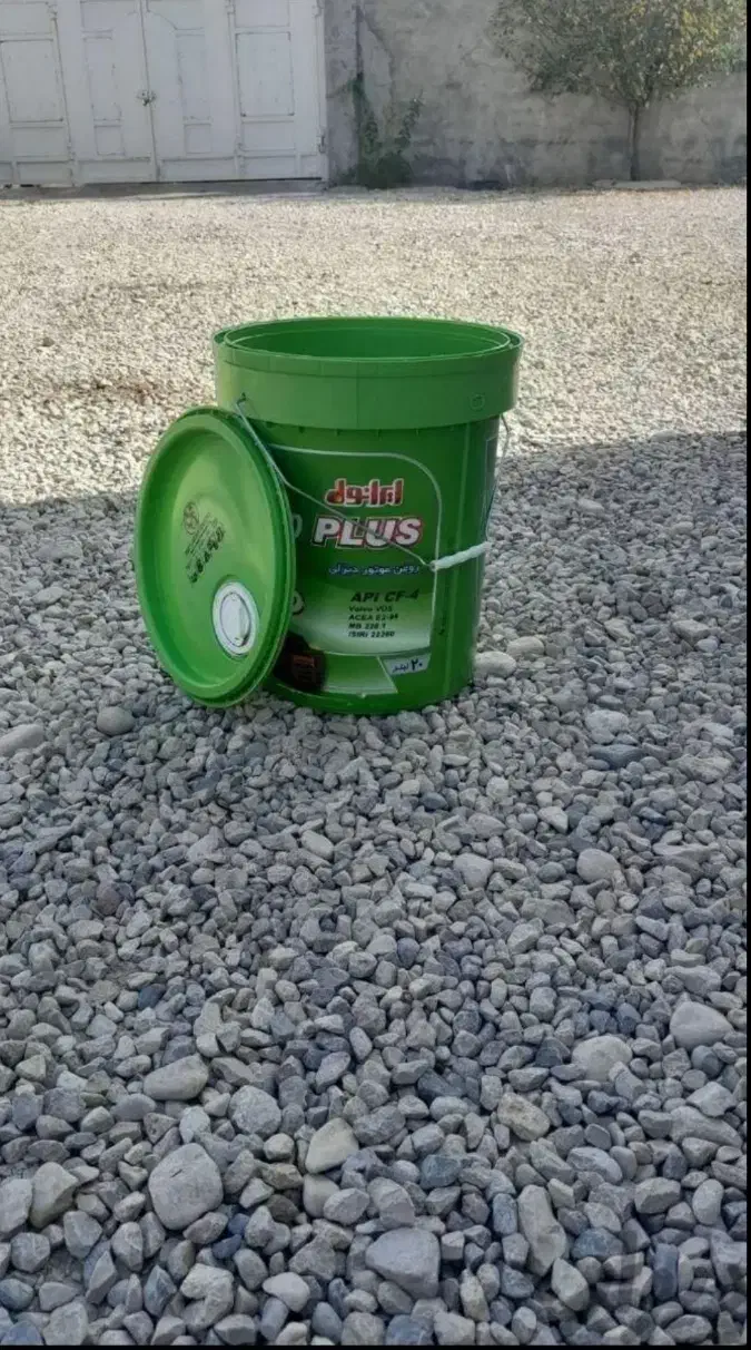 فروش سطل ۲۰ لیتری|ظروف نگهدارنده، پلاستیکی، یک‌بارمصرف|یاسوج, |دیوار