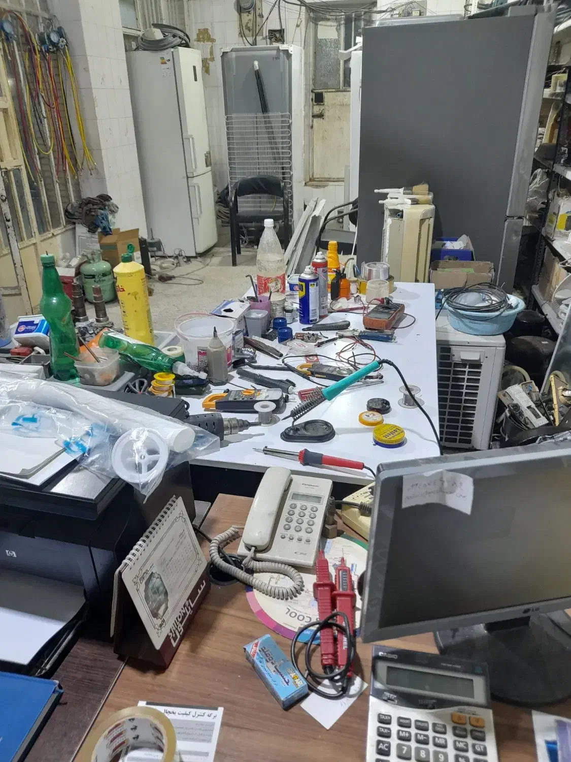 تعمیر یخچال لباسشویی ظرفشویی کولر اسپیلت|خدمات پیشه و مهارت|میناب, |دیوار