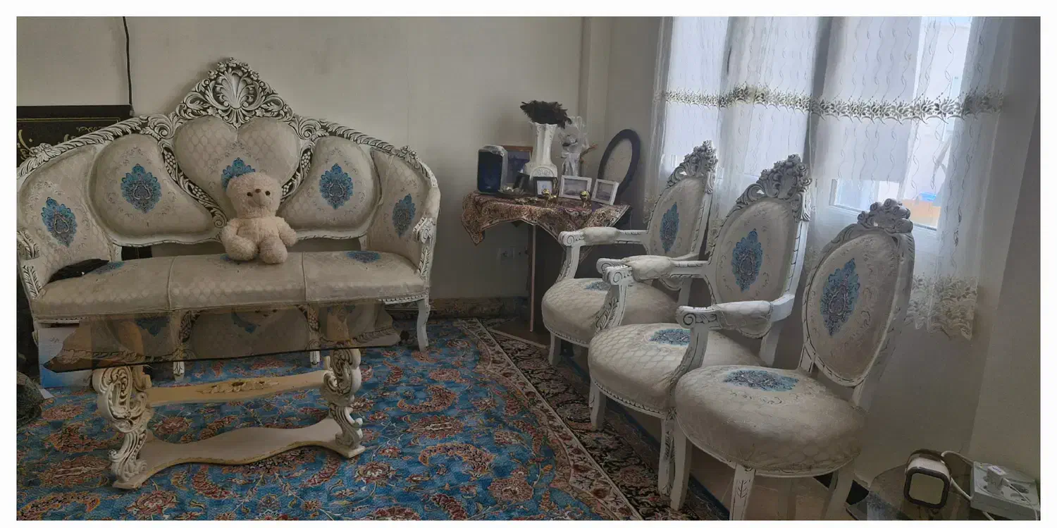مبلمان سلطنتی 11 نفره|مبلمان خانگی و میز عسلی|کنارک, |دیوار