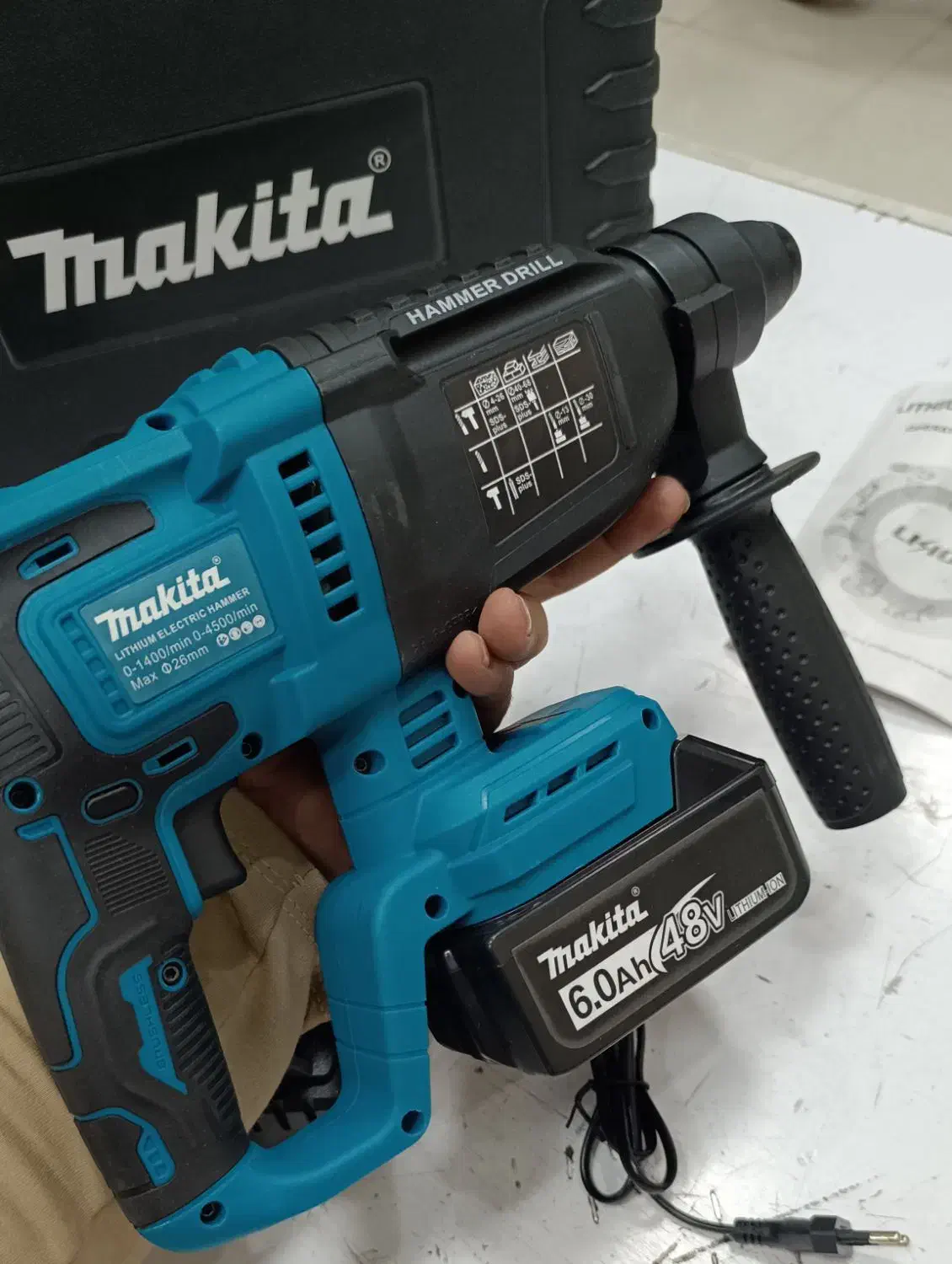 دریل پیکور شارژی ماکیتا موتور براشلس Makita|مصالح و تجهیزات ساختمان|شیراز, شهرک رضوان|دیوار