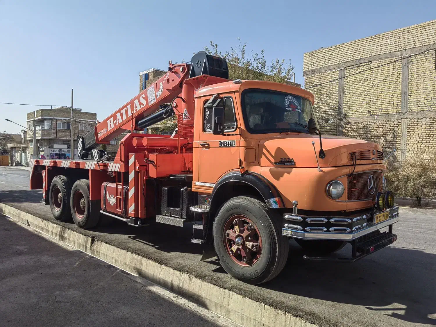 فروش بنز زیرمایلر جرثقیل 84|خودرو سنگین|مرودشت, ابوذر جنوبی|دیوار