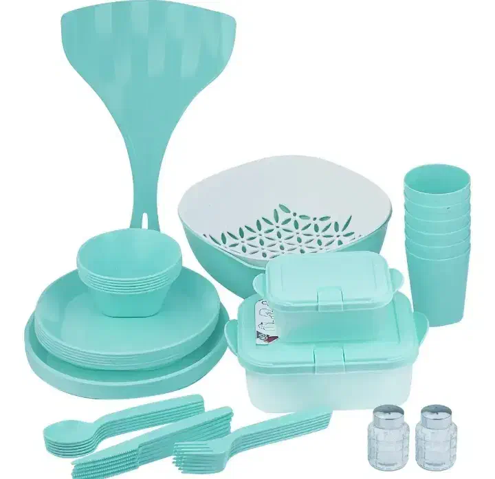 سرویس مسافرتی ۵۵ پارچه ونوس|ظروف نگهدارنده، پلاستیکی، یکبارمصرف|قم, علی آباد سعدگان|دیوار