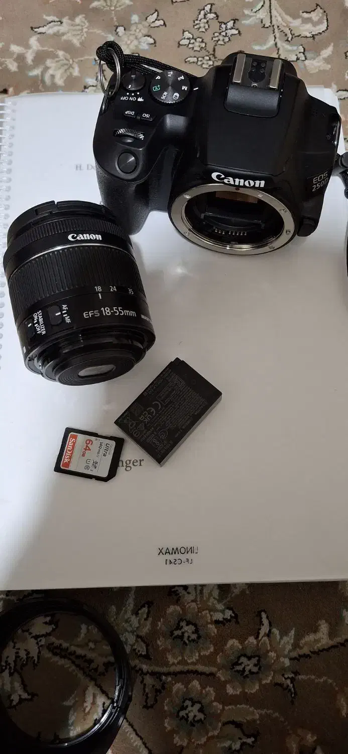 دوربین 250D Canon|دوربین عکاسی و فیلم‌برداری|ملایر, |دیوار