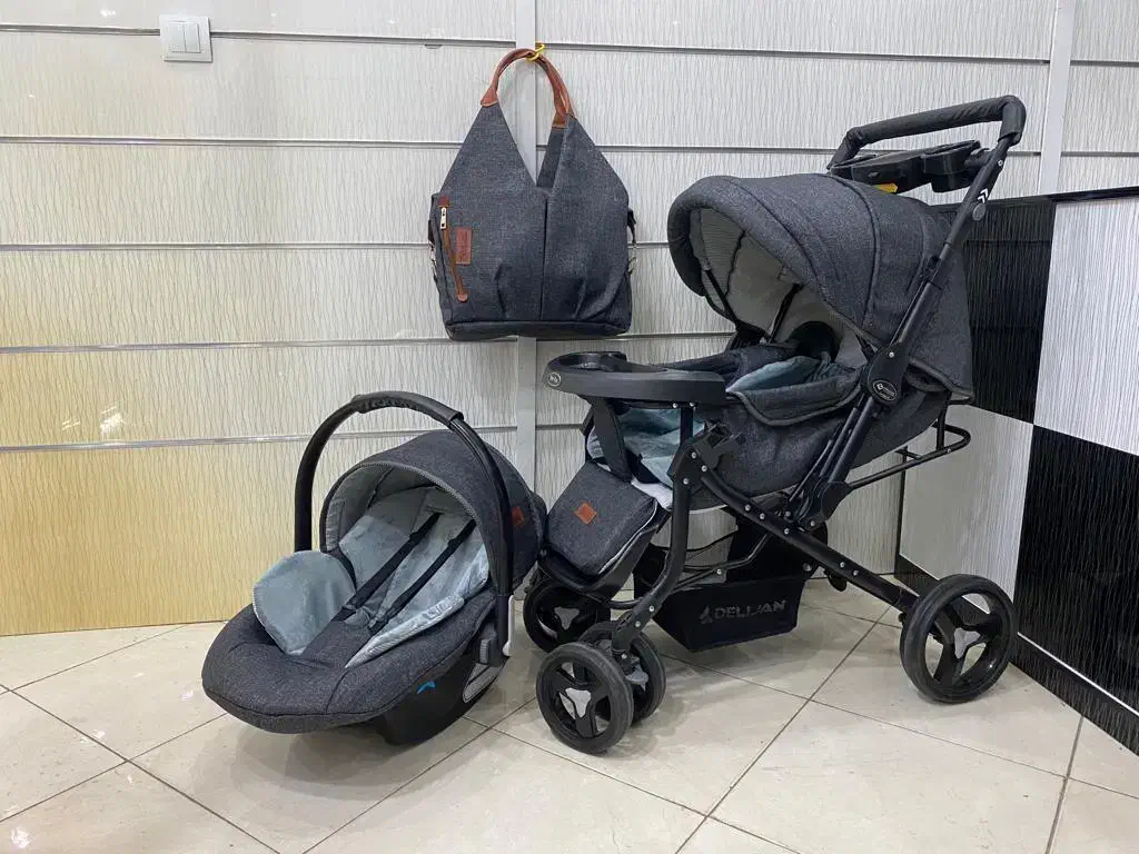 ست (سرویس)۳ تیکه پارچه کنفی|کالسکه و لوازم جانبی|شیراز, شاپورجان|دیوار