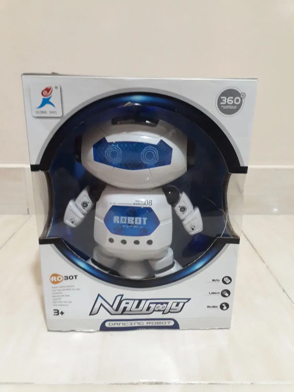 اسباب بازی رباط آدم آهنی با کارتون نونو چرخشی|اسباب‌‌بازی|تهران, افسریه شمالی|دیوار