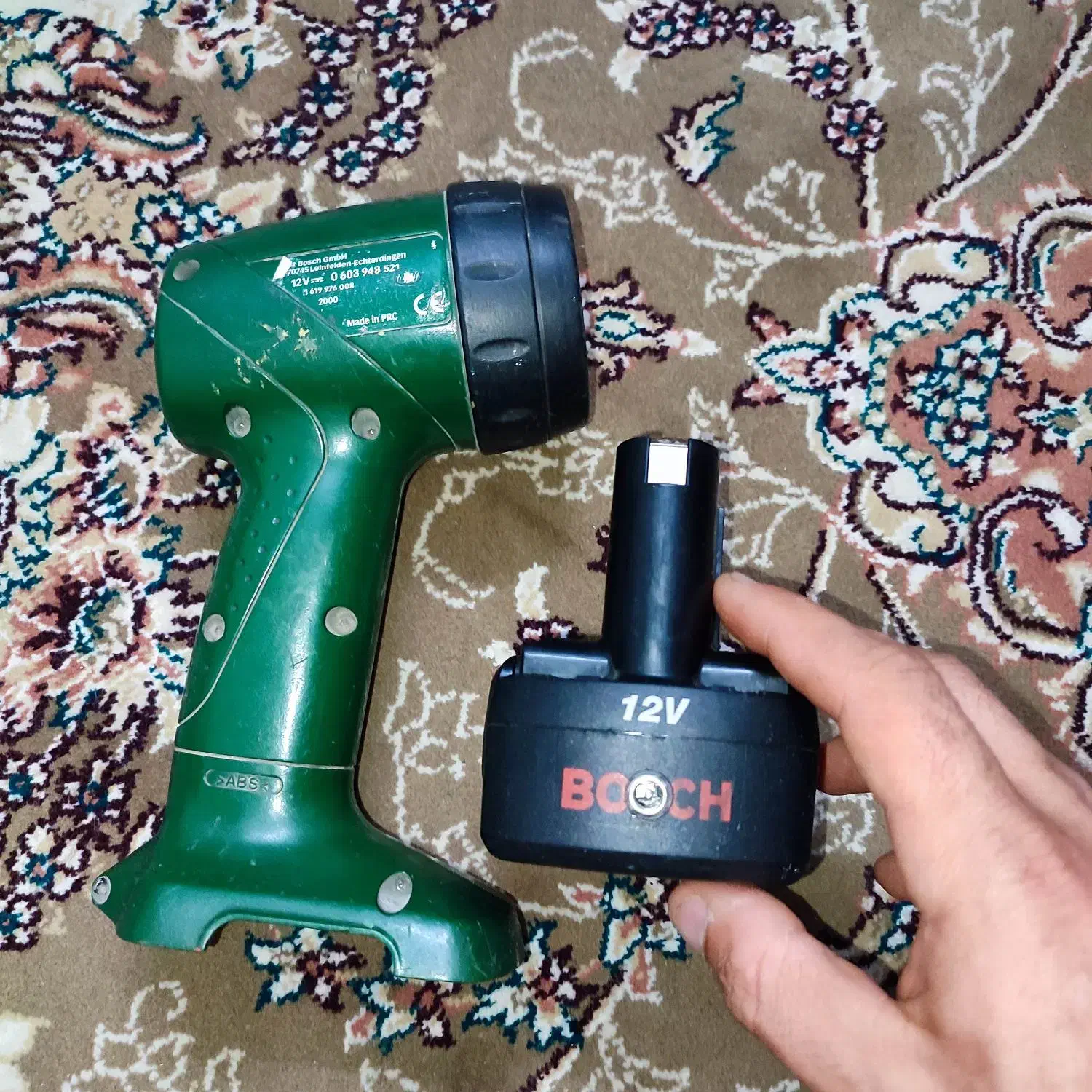 چراغ قوه بوشBOSCH اصلی ماکیتا|لامپ و چراغ|فسا, |دیوار
