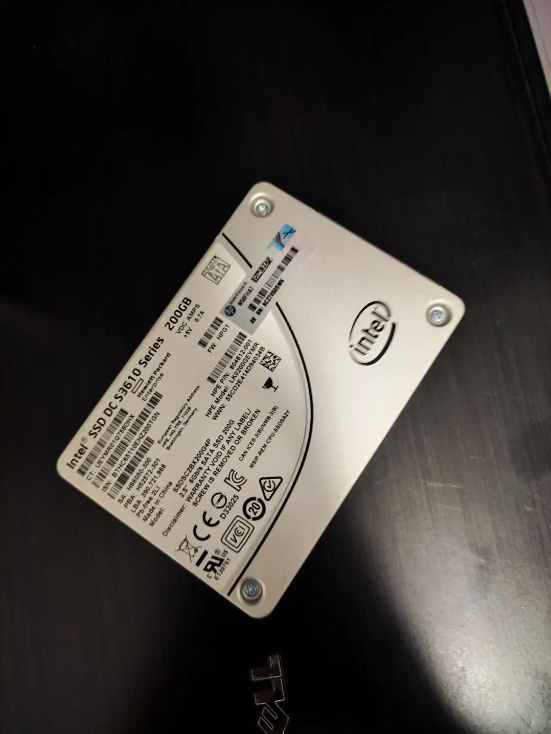 هارد سرور  Intel SSD DC S3610|قطعات و لوازم جانبی رایانه|مشهد, کوثر|دیوار