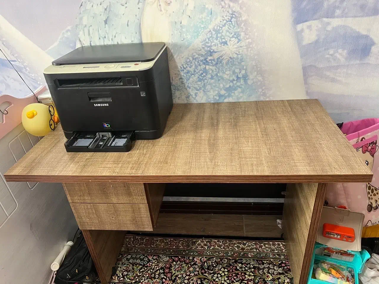 فروش کمد دو درب وکیوم دو‌عدد به اضافه میز تحریر نو|جاکفشی، کمد، دراور|کرمان, |دیوار