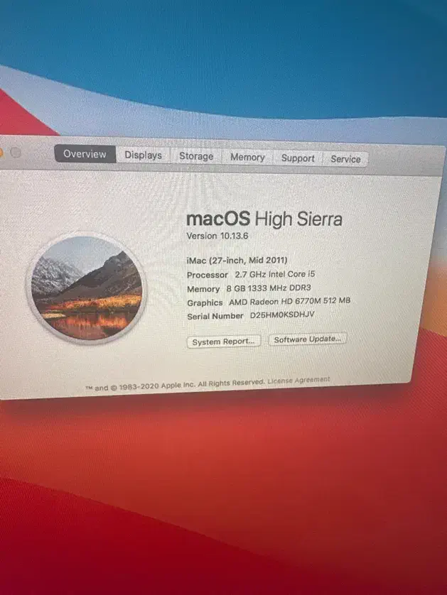 آی مک ۲۷ اینج Apple iMac|رایانه رومیزی|تهران, ارامنه|دیوار