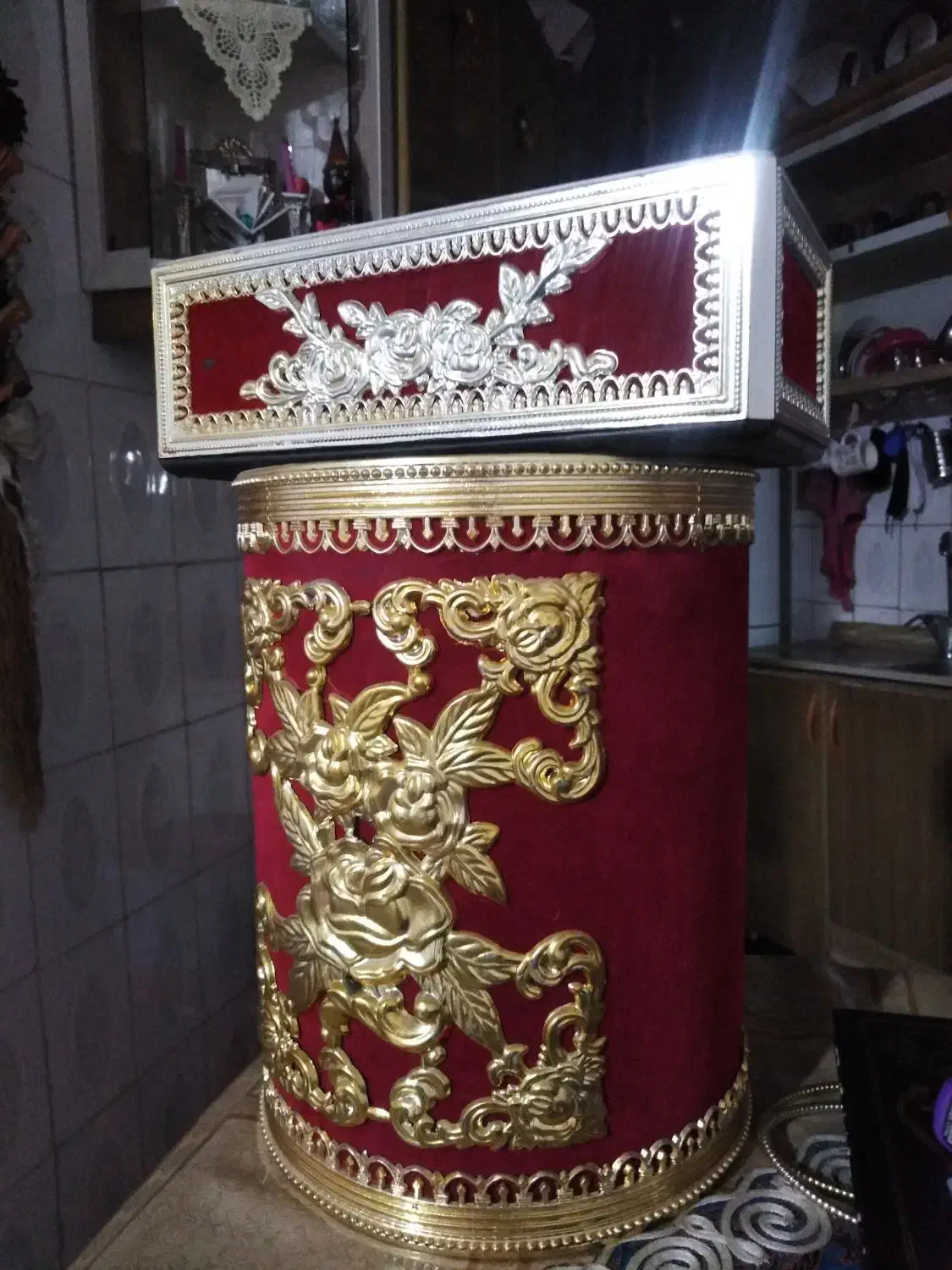 ترازو 10 کیلویی و زودپز 4 لیتری و سطل آشغال|ظروف پخت‌وپز|مشهد, توس (بلوار توس)|دیوار