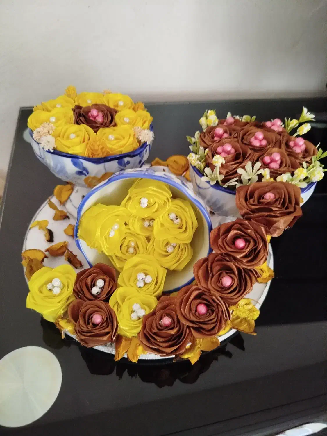 بستنی گلی برای دکور خونه|گل مصنوعی|بوشهر, |دیوار