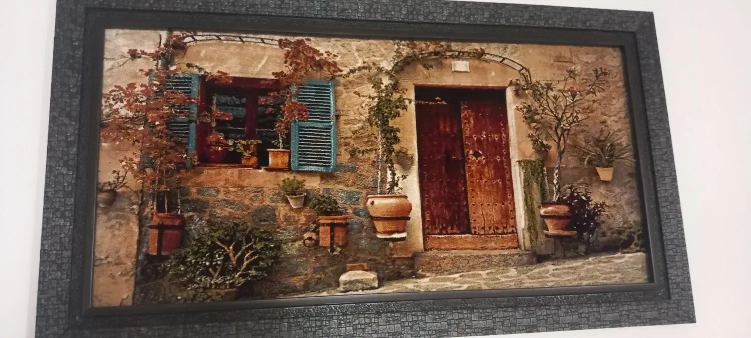 دوعدد تابلو فرش ماشینی|تابلو فرش|سنندج, |دیوار