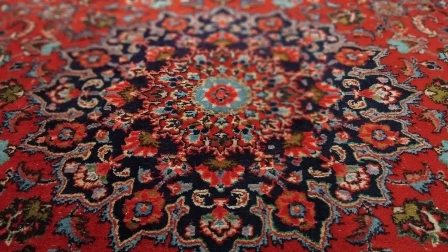 جفت قالی دستبافت ۹متری|فرش|کرمان, |دیوار