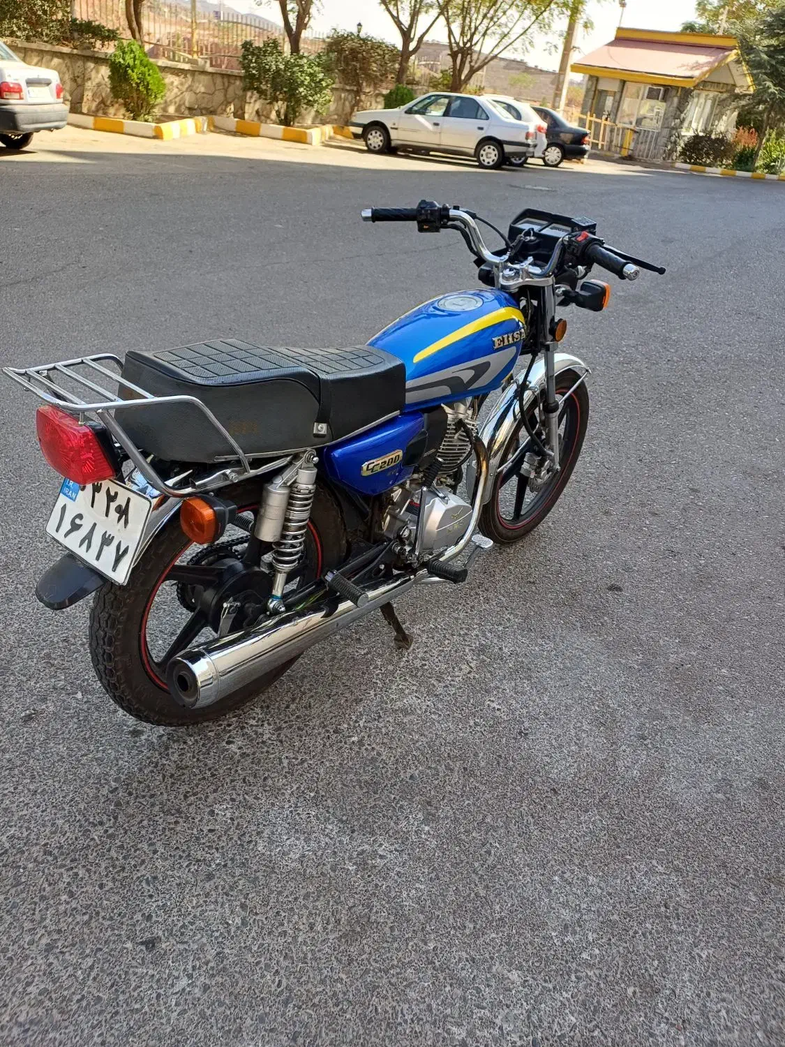 موتور احسان ۲۰۰|موتورسیکلت|پرند, فاز ۴|دیوار