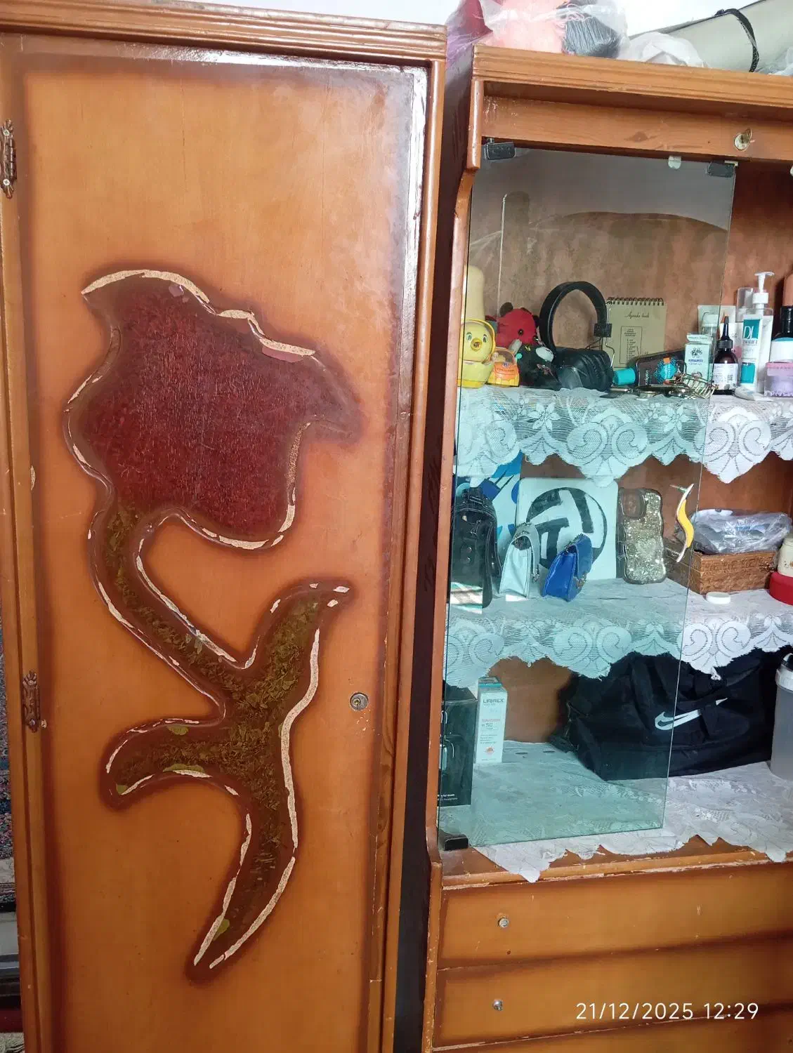 کمد لباسی|جاکفشی، کمد، دراور|جیرفت, |دیوار